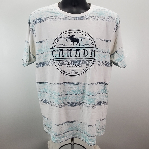 Men's Northern Apparel Victoria Canada T Shirt XL - Picture 2 of 13
